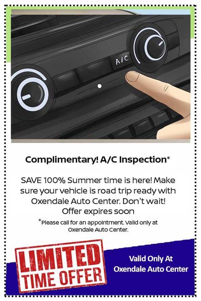 Complimentary! A/C Inspection*